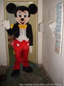 Mickey Mouse Mascot Costume Halloween Party Outfit  