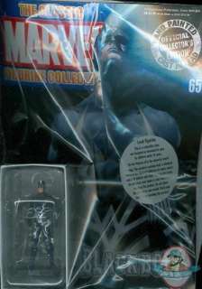 Classic Marvel Figurine Collection Magazine #65 Black Bolt Eaglemoss 