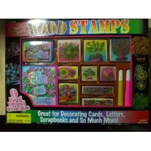  Creative Touch Wood Stamp Set Arts, Crafts & Sewing