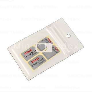   to Standard Sim Card Adapter (White),  On All Gadgets