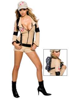   Movie Costumes Ghostbuster Costumes Womens Sexy Ghostbuster Costume