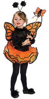 Kids and Toddler Orange Butterfly Fairy Costume   Fairy Costumes
