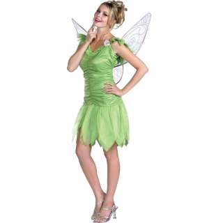 Tinker Bell Adult Costume   Includes Dress and wings. Shoes and wand 