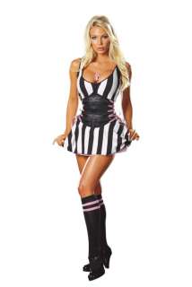 Adult Sexy Referee Lace Up Costume   Sports Costumes   15RL4545