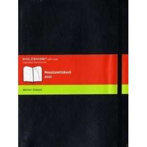  Moleskine Monthly Notebook   2010 12 Month   X Large, Soft 