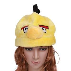 Angry Birds Cartoon Animal Plush Warm Hat Yellow Cap Beanie