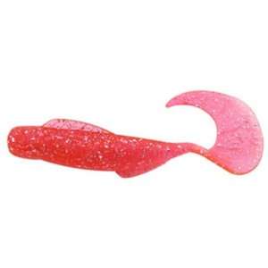   Mud Minnow Curltail 5   Hot Pink/Silver Flake