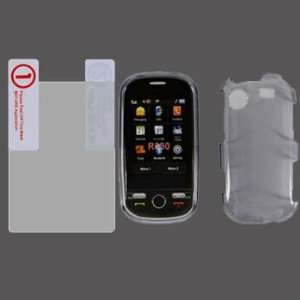  Samsung Messager Touch R630 Transparent Smoke Cover Hard 