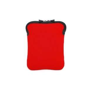 iShoppingdeals   Red Neoprene Zipper Sleeve Bag Case for Creative ZiiO 