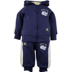   Jackets Navy Blue Infant Two Piece Warm Up Suit