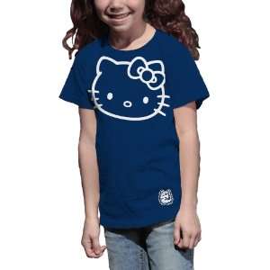  Huskies Hello Kitty Inverse Girls Crew Tee Shirt