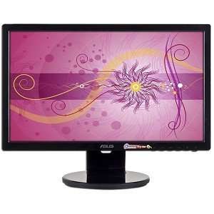  20 ASUS VE205T DVI Blu ray 720p Widescreen LCD Monitor w 