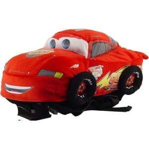 Disney Cars Lightning Mcqueen Toddler Plush Backpack  Toys & Games 