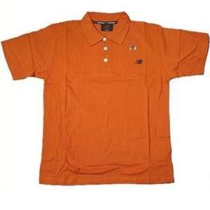  New Balance Mens Dark Orange Polo Shirt