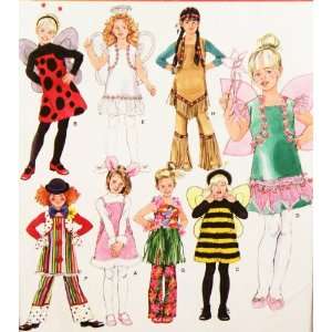   ; Fairy; Rabbit; Clown; Indian Princess Costumes. Wings Not Included