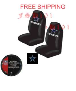 New NFL Dallas Cowboys Seat Covers & Car Wheel Cover  