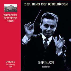 DER RING DES NIBELUNGEN Bayreuth Festspiele 1969 Maazel  