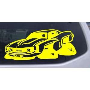 Chevy Camaro SS Muscle Garage Decals Car Window Wall Laptop Decal 
