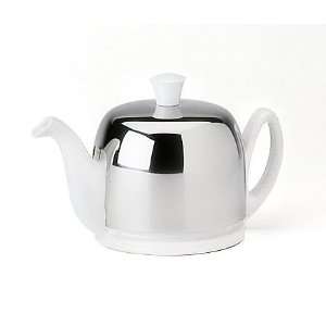  Salam White 2 Cup Tea Pot by Guy Degrenne Kitchen 