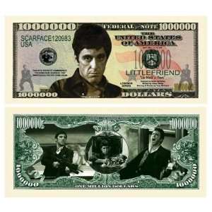  (25) Scarface Million Dollar Bill 
