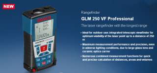 BOSCH GLM250VF GLM 250 VF Professional + Tripod BS150  