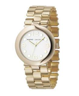 Marc by Marc Jacobs Watch, Womens Goldtone Stainless Steel Bracelet 