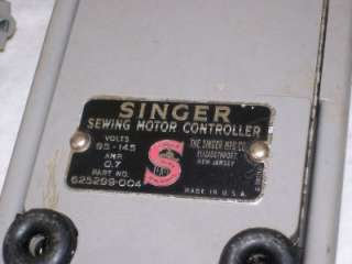 Singer Foot Controller 4 Prong Plug  