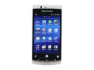    Sony Ericsson Xperia Arc S Silver 3G Unlocked GSM Android 