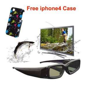3D Active Glasses Black For Samsung SSG 3100GB Compatible With 2011 3D 