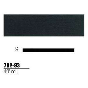  3M 70293 Scotchcal Striping Tape, Low Gloss Black, 1/8 in 
