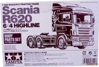 Tamiya 56514 RC Scania R620 Highline Body Set For 56323  