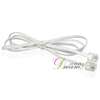 6P2C RJ11 Phone Cable Phone Line Cord 3.3FT  