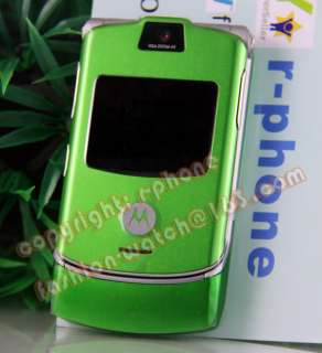 Motorola RAZR V3 Mobile Cell Phone Quadband Manufacturer Refurbished 