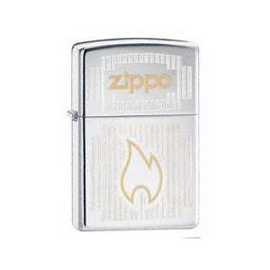  Zippo Chrome Visions High Polish Chrome Pocket Lighter 