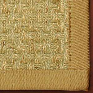 Basketweave 9x12 Large Sage Khaki Seagrass Rug Carpet  