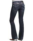    Miss Me Flap Back Pocket Jeans with Embellished Wing Detail 
