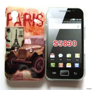 Fashion Brown Jeep In Paris France Hard Back Case for SAMSUNG Galaxy 