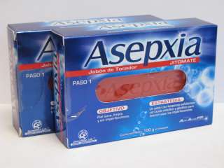 ASEPXIA ACNE TREATMENT SOAP 2 pack JITOMATE pimple destroyer  