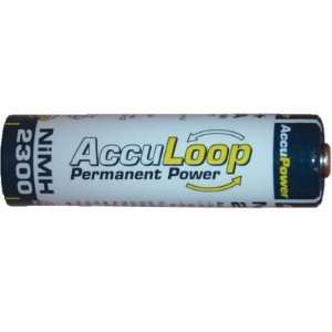   NiMH Accupower Acculoop Rechargeable Batteries Low Discharge