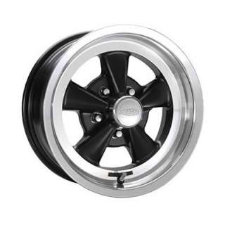Cragar S/S 1 Piece Aluminum Black Wheel 15x7 5x5 BC  