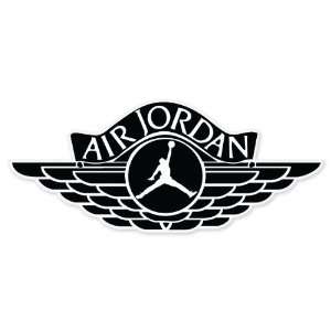  Michael Jordan Air Jordan vinyl sticker decal 6 x 3 