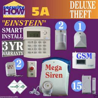 Home Security House Alarm System. w/ Cell Dialer New 5A  