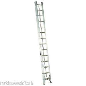 Louisville 32 Foot Extension Ladder   Aluminum Type IA 300 LB Duty 