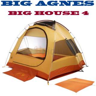 Big Agnes Big House 4 Tent & Vestibule Package NEW  