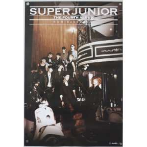  Super Junior Vol. 4 Bonamana Poster 