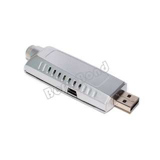 USB 2.0 Worldwide Analog TV Stick Tuner Receiver Adapter Dongle  