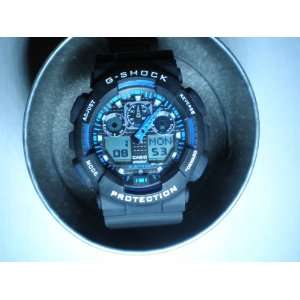   Shock Black Blue Ga100 Ga 100 X large Analog Digital Watch Beauty