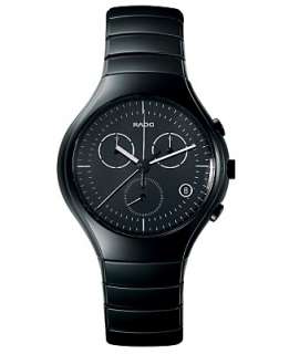 Rado Watch, Mens Chronograph Black Ceramic Bracelet R27815152