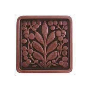   179 AC ; NHK 179 AC Mountain Ash Knob 1 3/8 inch square Antique Copper