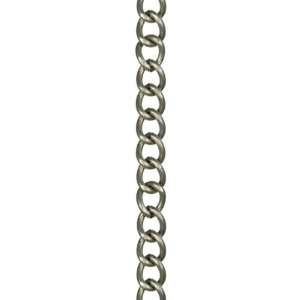  5ft Link Chain   10mm Links   Antique Silver Arts, Crafts 